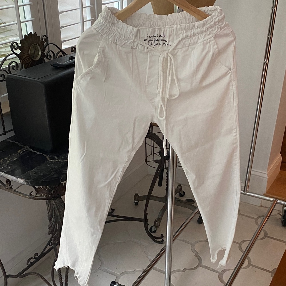 White pants